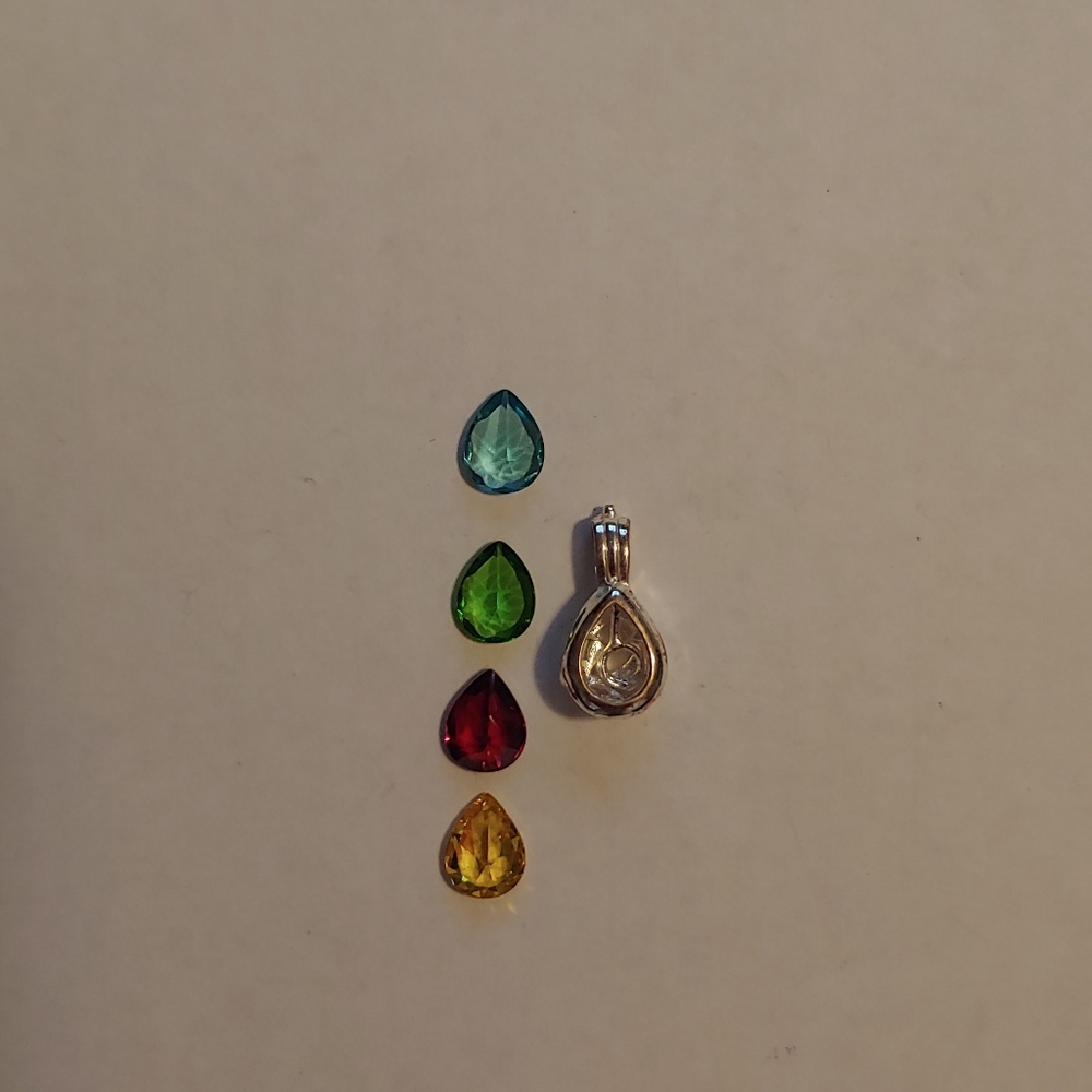 Interchangeable jewel charm